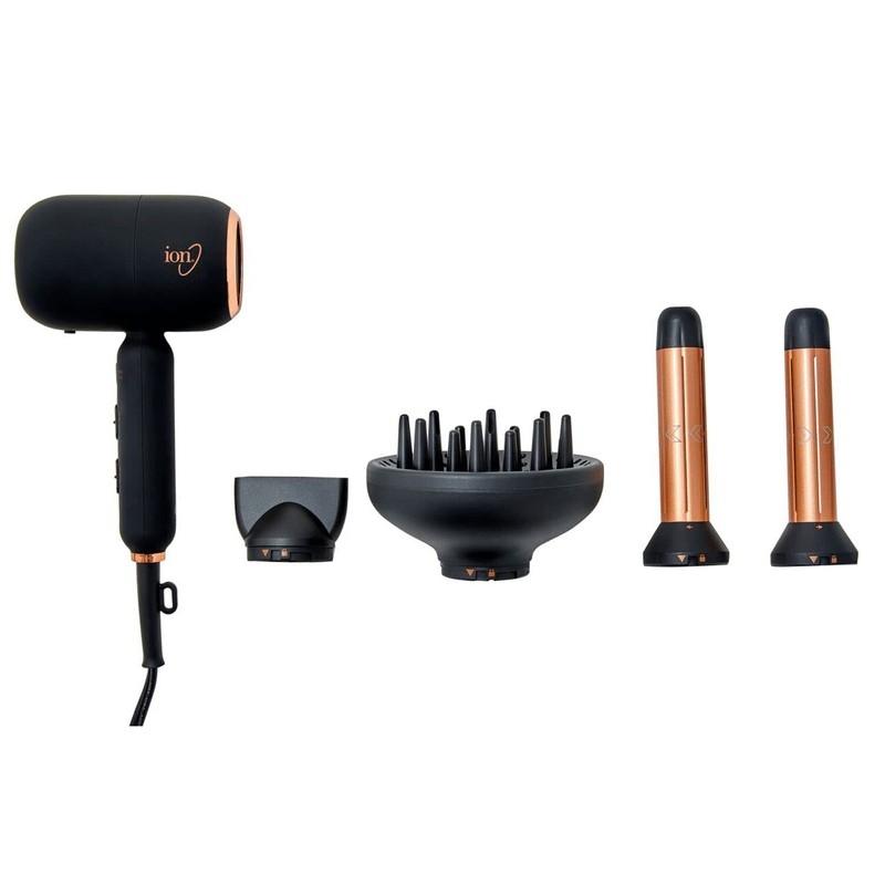 ion Luxe 4in1 Autowrap™ Airstyler Interchangeable Hair Dryer & Curler