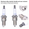 Akozon 2 x Spark Plug, Aluminium Alloy Spark Plug Replacement