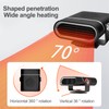 Car Heater Multi Angle Rotation Car Heater Portable Windshield Defogger