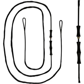 DEERACE Traditional Recurve Bow String and Bowstring Finger Savers Set, Dacron Bow String with Finger Guards (AMO 56” (Actual Length 52”), 12 Strands (Recommended for up to 40 lbs))