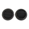 3" Round Plastic Louver Soffit Air Vent Reptile Screen Grille