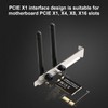 PCIe WIFI Card 11N Technology 2 Gain Antennas 802.11b/g/n 300Mbps