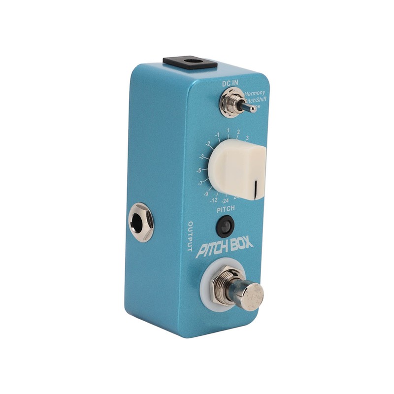 Guitar Pitch Shifts Pedal Metal Blue Reverb Effect Pedals with