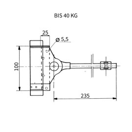 ATTAS Door Closer Spring 25 kg, 40 kg, 60 kg, 80 kg | Automatic Door Closer | Door Closer Outdoor Garden Gate Garden Door