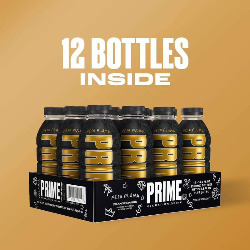 PRIME Hydration PESO PLUMA, Sports Drinks, Electrolyte Enhanced for Ultimate