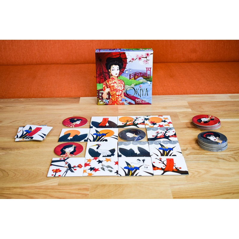 Blue Orange | Okiya | Strategy Game | Ages 7+