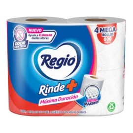 Regio Rinde + 4 Maxi Rollos 600 Hojas