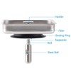 sourcing map Square Sink Water Stopper with Post Stainless Steel