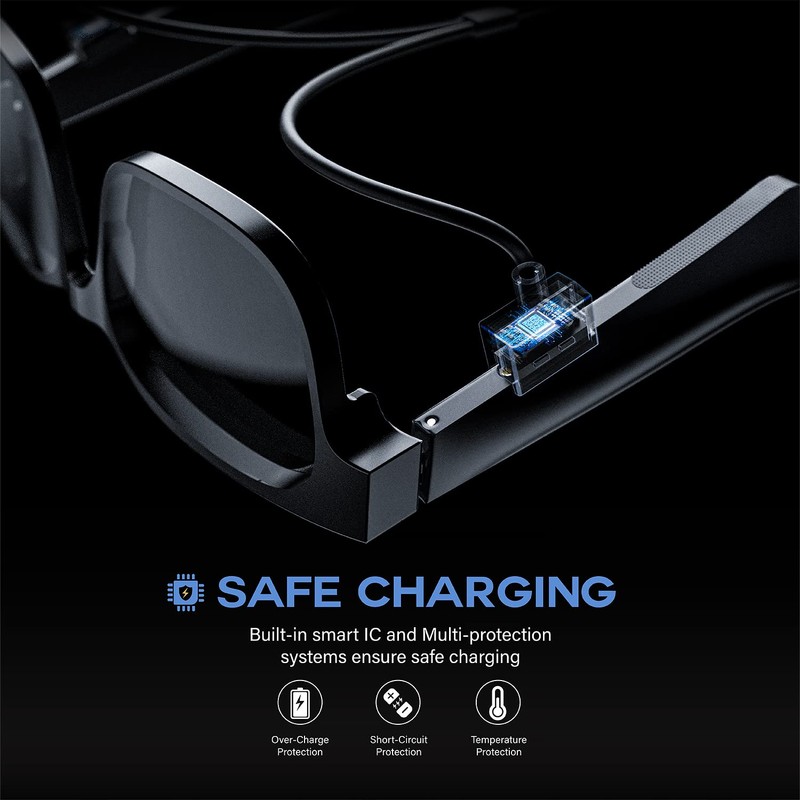 TUSITA Charger Compatible with Razer Anzu Smart Glasses - 1M