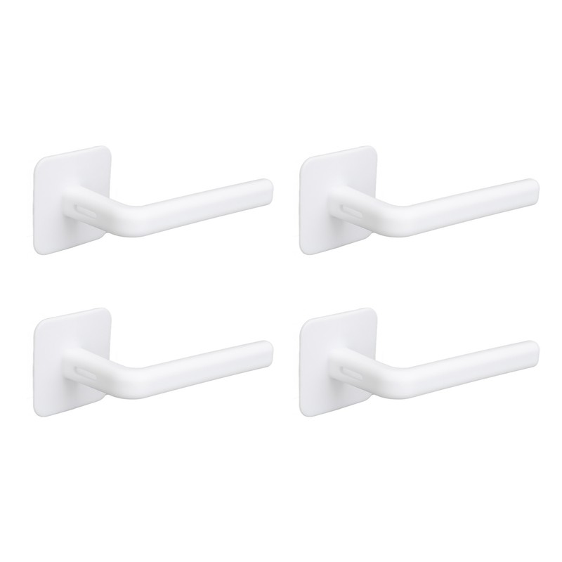 Baseball Hat Hanger Hook ABS Display Fixation Wall Mounted White