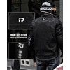 BORLENI Motorcycle Jacket Men's Motorcycle Denim Jacket with Protectors Breathable