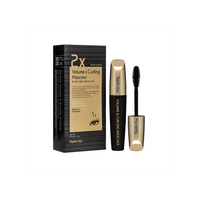 Farm Stay Volume & Curling Mascara 12g / 팜스테이 볼륨