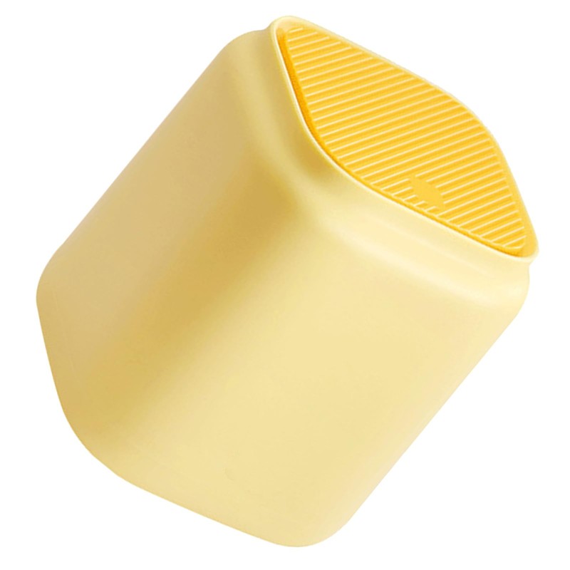 Mini Bin with Lid, Press Top Desktop Waste Basket, Small