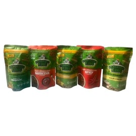 Kangkong King Assorted Chips (Spinach Chips), Original Flavor, BBQ Flavor, Cheese Flavor, Spicy Flavor Sour Cream Flavor, 60g