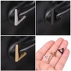 Adelina Style Hoop Earrings, Triangular, Heart, Rectangle, Polygonal, Pair, Popular,