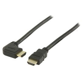 Valueline Nedis 1m Right Angled High Speed HDMI Cable with Ethernet