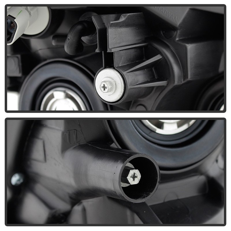 ACANII - For Black 2008-2013 Nissan Rogue 14-15 Select Halogen