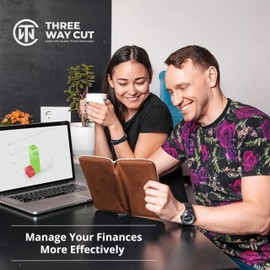 Cartera de sobres de dinero en efectivo, sistema todo en uno, bloqueo RFID con 12 sobres con pestañas, 12 tarjetas de presupuesto mensual, 1 planificador de presupuesto anual, juego completo de organizador de dinero para dinero en efectivo