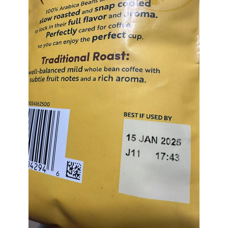 Gevalia 6 Pack Traditional Mild Roast Whole Bean Coffee Gevalia