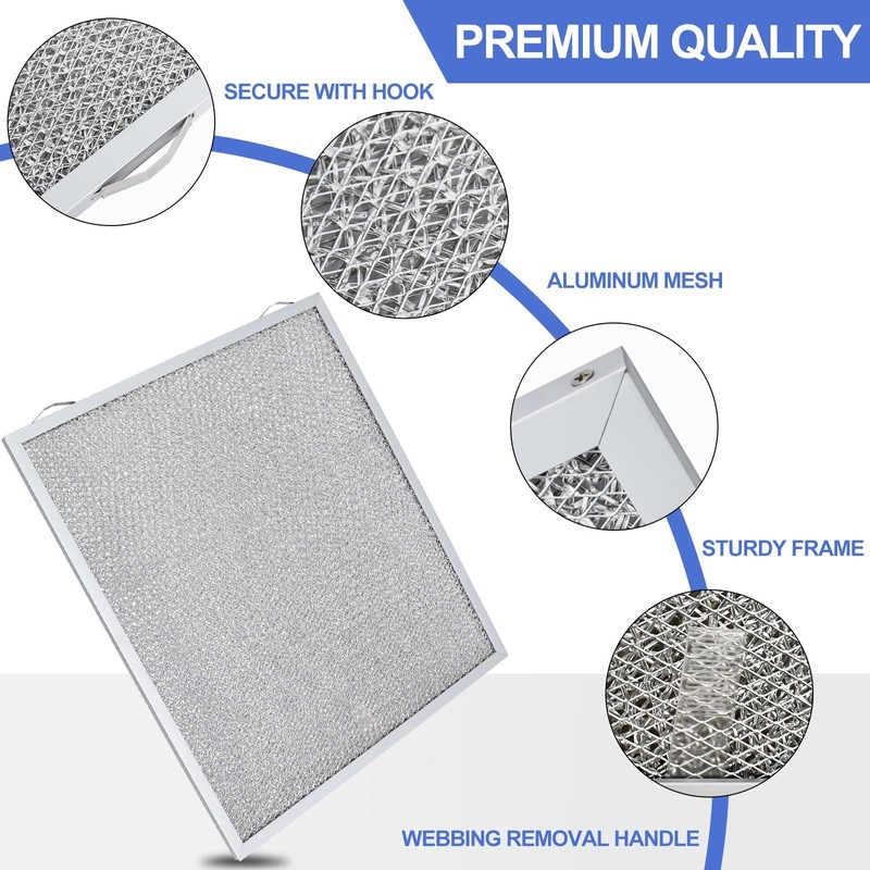 S99010430-002 Range Hood Filter 15-3/4" x 13-7/8" x 3/8", 2