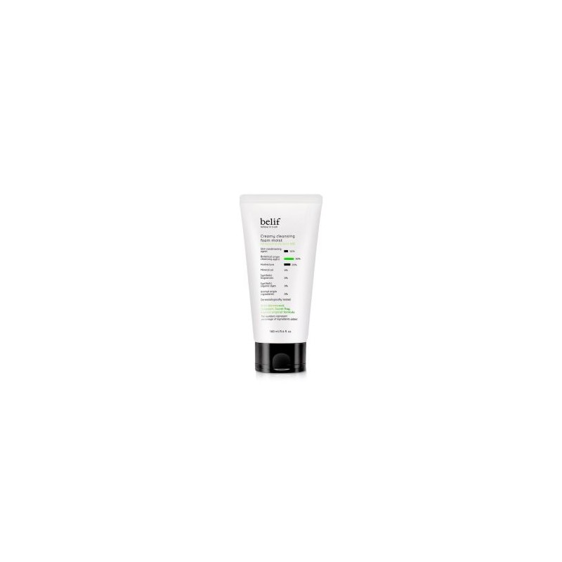 (eTV) Belif Creamy Moist Fresh Cream Cleansing Foam 160ml single