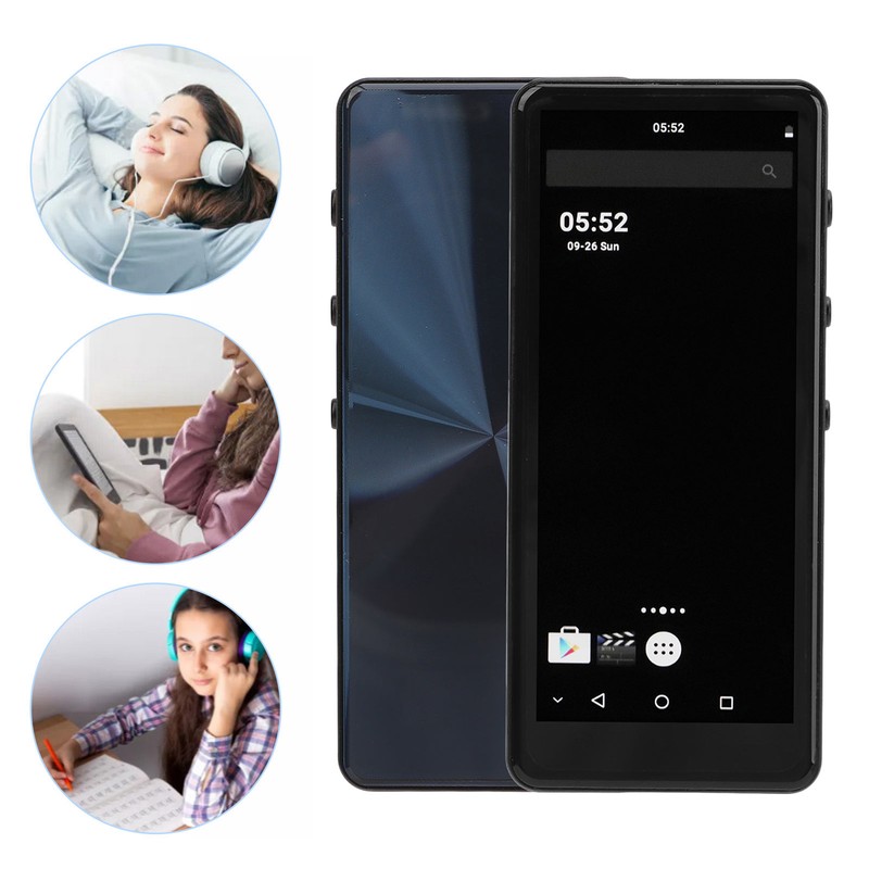 MP4 Player HD Noise Reduction HiFi Sound 4 Inch Full