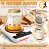 Upgraded Sourdough Starter Warmer, Precise 1°F Thermostat Control (70-100°F) Sourdough
