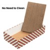 Conlun Cat Scratcher Box with 4 Scratching Pads&2 Separate Cardboard