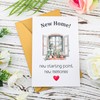 New Home Card, 8.07x5.31 Inch Housewarming Greeting Card with Envelope