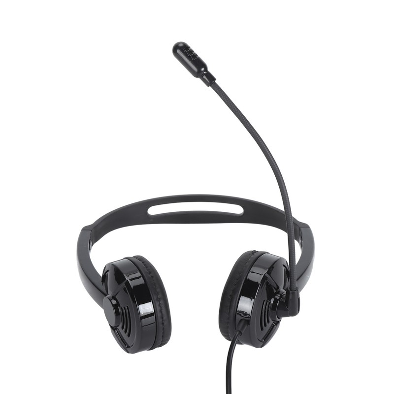 Telephone Headset Professional Noise Reduction Microphone Mute Office Phone Headset