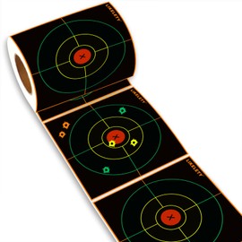 Likelety 6 Inch 100 Pack Splatter Targets, Multiple Colors Paper Target for Shooting Practice