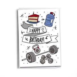 Sole Inspired Birthday Card for personal training/trainer, weight lifting, gym rat, and cossfit lover