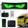 DJWFARR LED Eyes for Car Windshield, 13.78"×3.94" Devil Eyes Light,