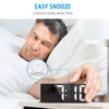 AMIR [New Version] Digital Alarm Clock, LED Alarm Clock for
