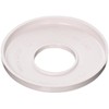 Hayward SP1041 Rosette aus ABS-Kunststoff, rund, für 1-1/2-Zoll-Rohr, Weiß