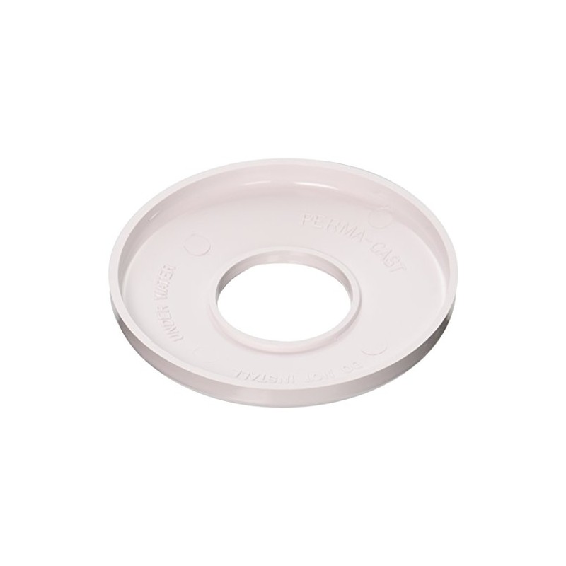 Hayward SP1041 Rosette aus ABS-Kunststoff, rund, für 1-1/2-Zoll-Rohr, Weiß