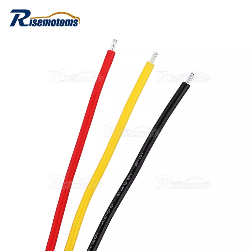 risemotom8 8PCS Pulse Power Plug Connector Pigtail Adapter For Polaris