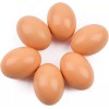 Fake Nest Eggs Wooden Brown Easter Eggs for Craft Get
