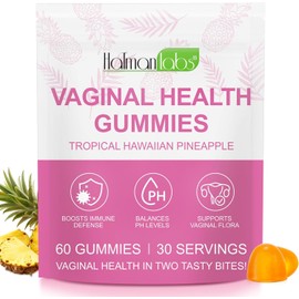 Vital Vaginal Probiotics Gummies for Women | Feminine Health & pH Balance Support | Probiotic Gummies for Vaginal Wellness & Digestive Balance | 60 Gummies | Tasty & Convenient Daily Supplement