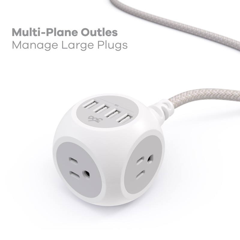 360 Electrical PowerBall24 USB-C Power Strip – 24 Watts, 3