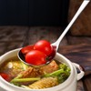2 Pcs Small Ladle Soup Spoon Stainless Steel Soup Spoon