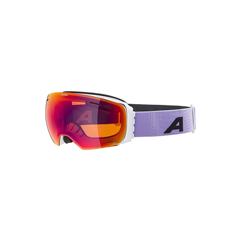 ALPINA GRANBY Q-LITE Mirrored, Contrast-Enhancing Ski Goggles with 100% UV