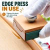 Beech Wood Leather Edge Sanding Block with Screw Clamp –