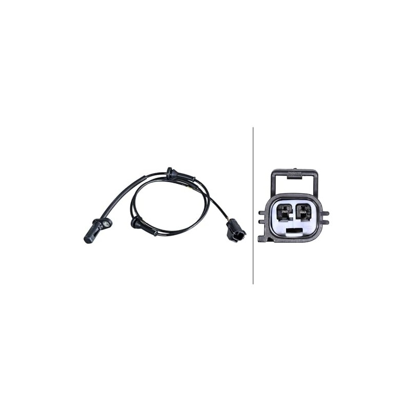 HELLA 6PU 358 217-331 Sensor, Wheel Speed - 2-Pin -