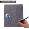 Graphite Transfer Paper, 20 x 47 Inch, 10 Sheets, Black