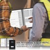 chiazllta Jobsite Journal 7x10 Inch Construction Daily Log Undated Daily