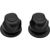 Manerales para Regadera Negro Mate Alfa X1-Q3NEG Juego de 2