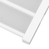 Tension Rod Shelf Adjustable Length Space Saving Nail Free Expandable