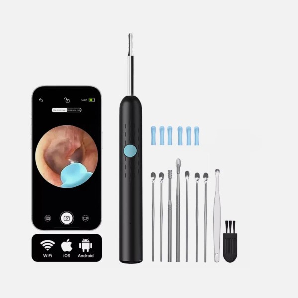 Unbranded LED Camera Ear Wax Remover Set Spiral Tool Ear
