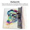 WACYDSD Puzzle 1000 Pieces 3D Puzzle Watercolour Animal Samll Elephant